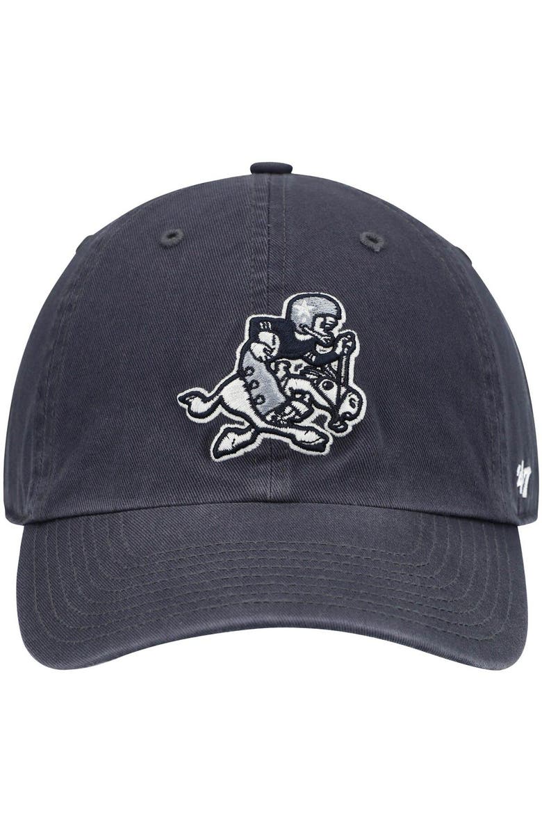 '47 Men's '47 Navy Dallas Cowboys Clean Up Alternate Logo Adjustable Hat, Alternate, color, Navy