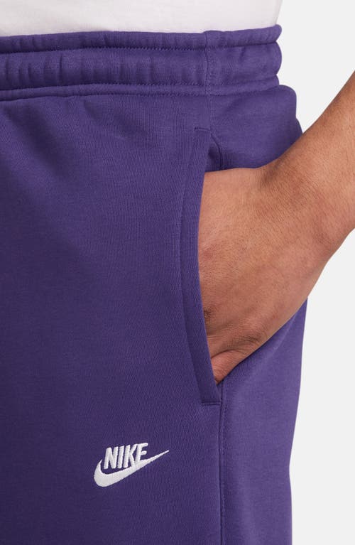 Nike Club Fleece Joggers In Purple
