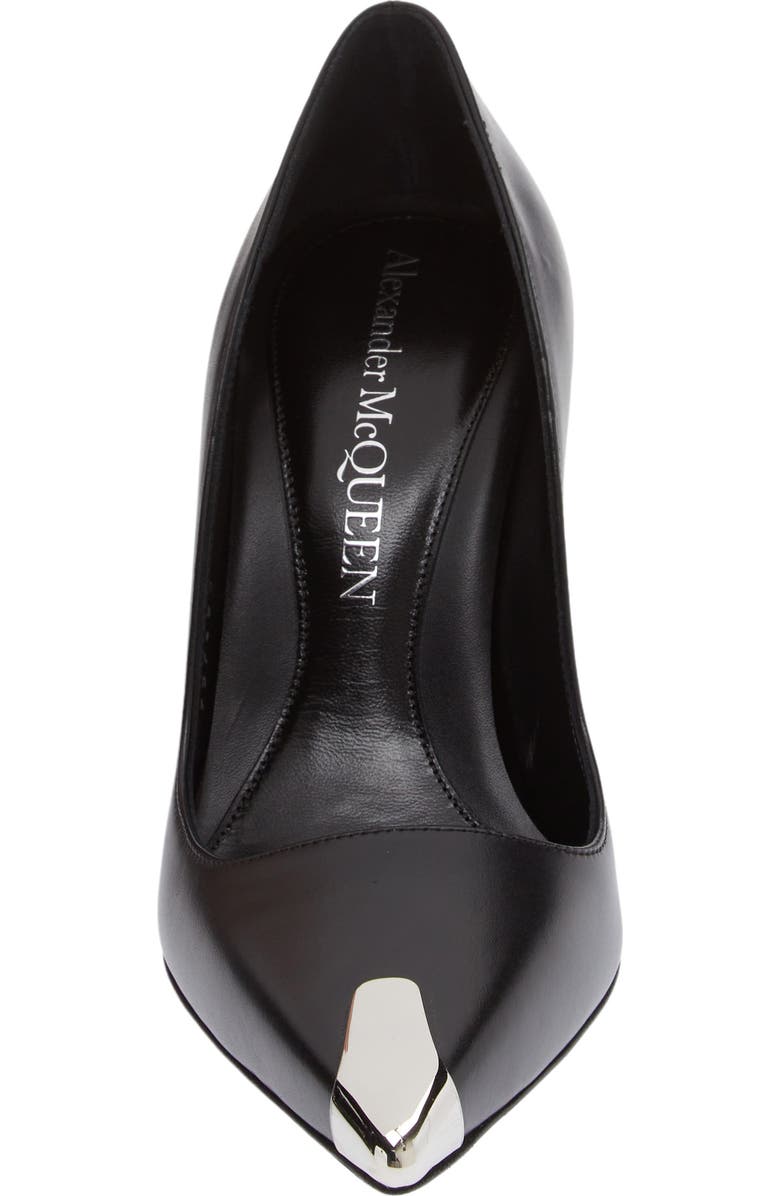 McQueen Punk Pointed Toe Pump, Alternate, color,