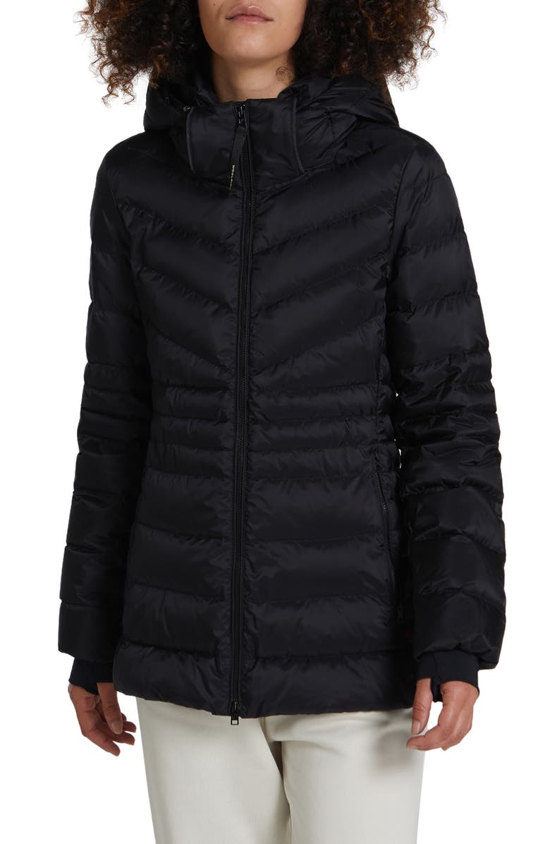 Woolrich Tech Windproof & Waterproof Hooded Puffer Jacket, Main, color,
