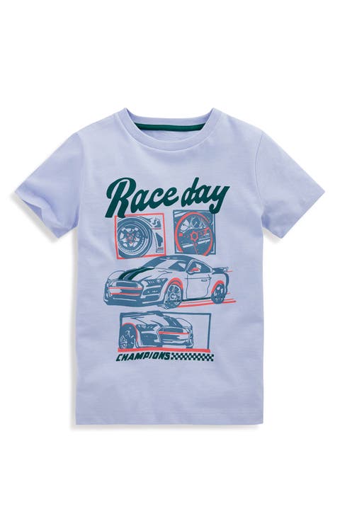 Kids' Race Graphic Cotton T-Shirt (Toddler, Little Kid & Big Kid)