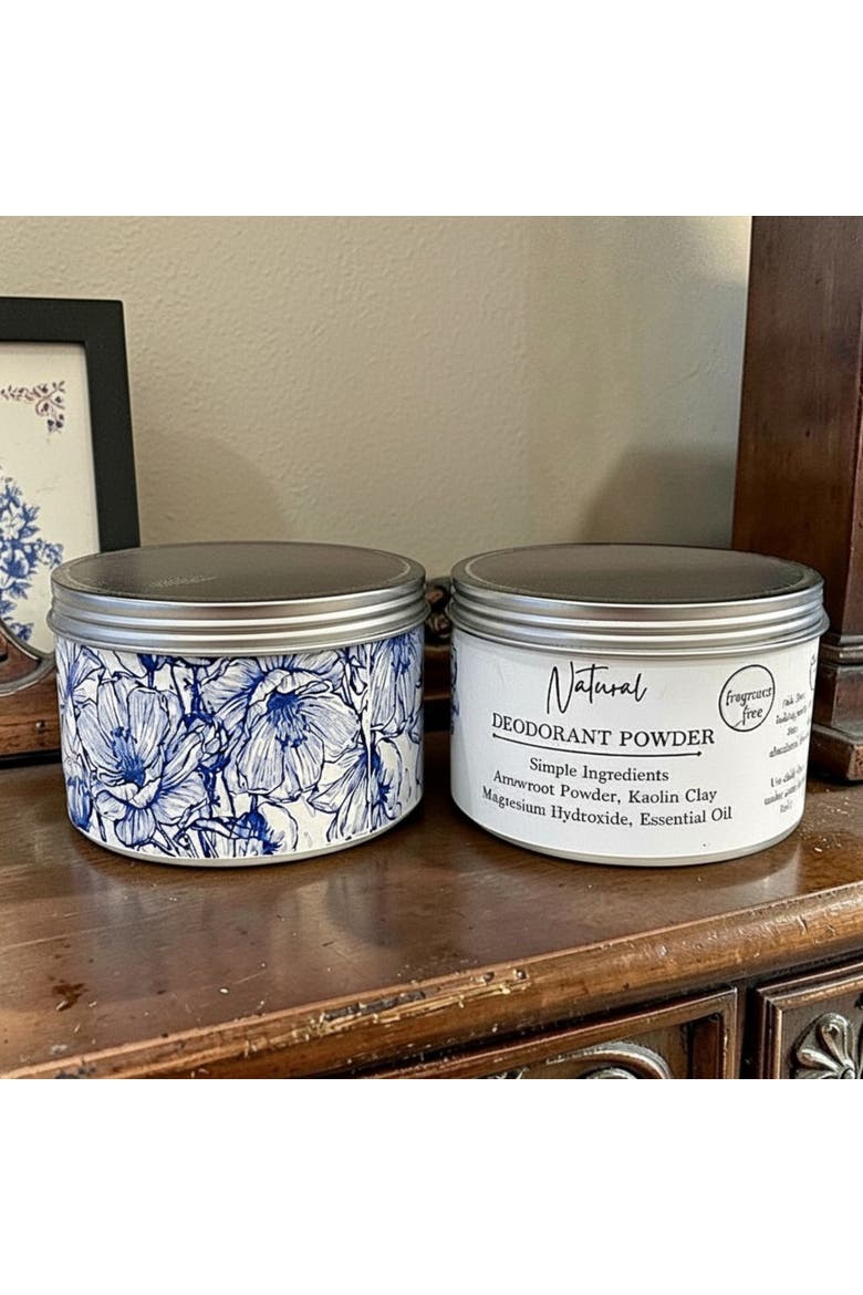 Natural Deodorant Powder Talc Free Aluminum Free, Alternate, color, Lavender