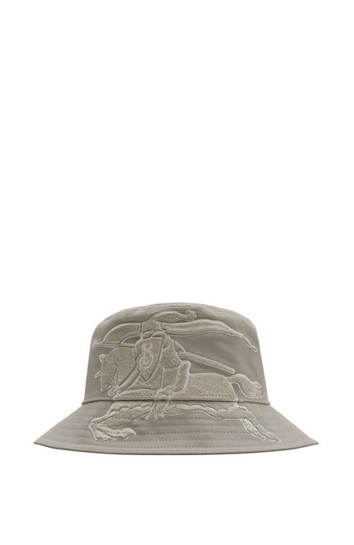 Burberry Ekd Cotton Bucket Hat In Heron