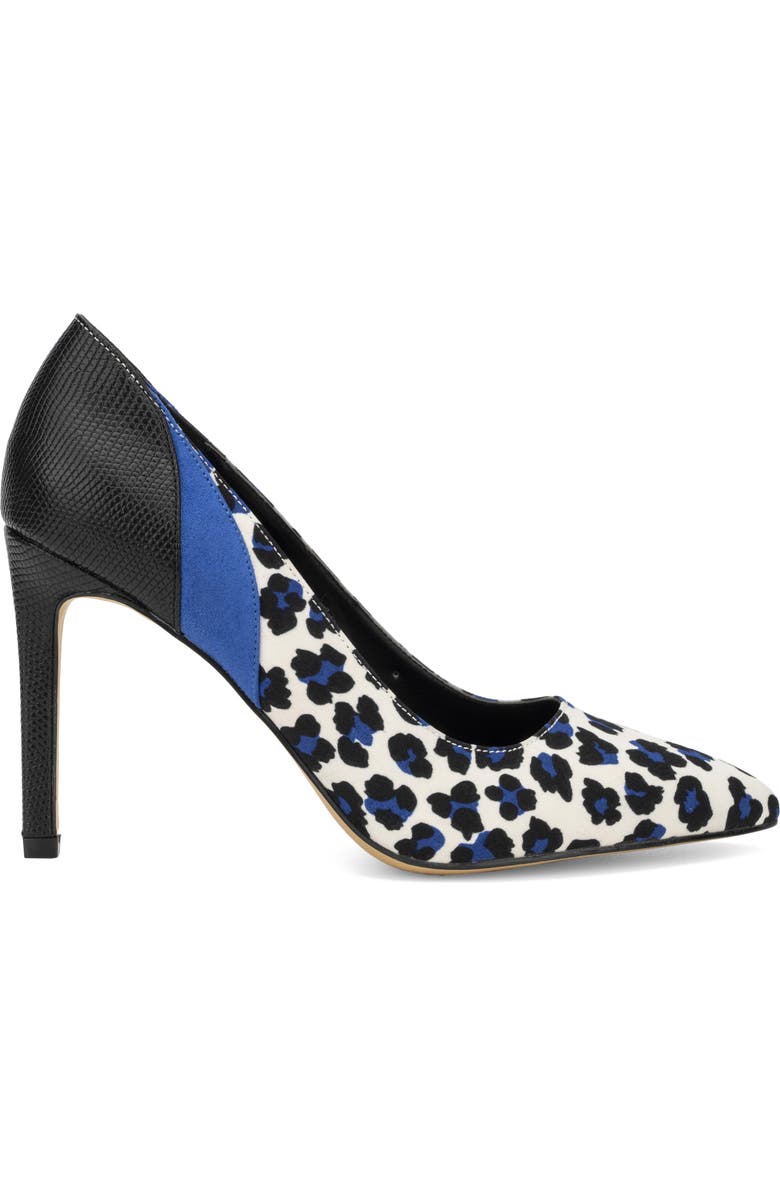 NEW YORK AND COMPANY Madison Leopard Reptile Embossed Pump, Alternate, color,