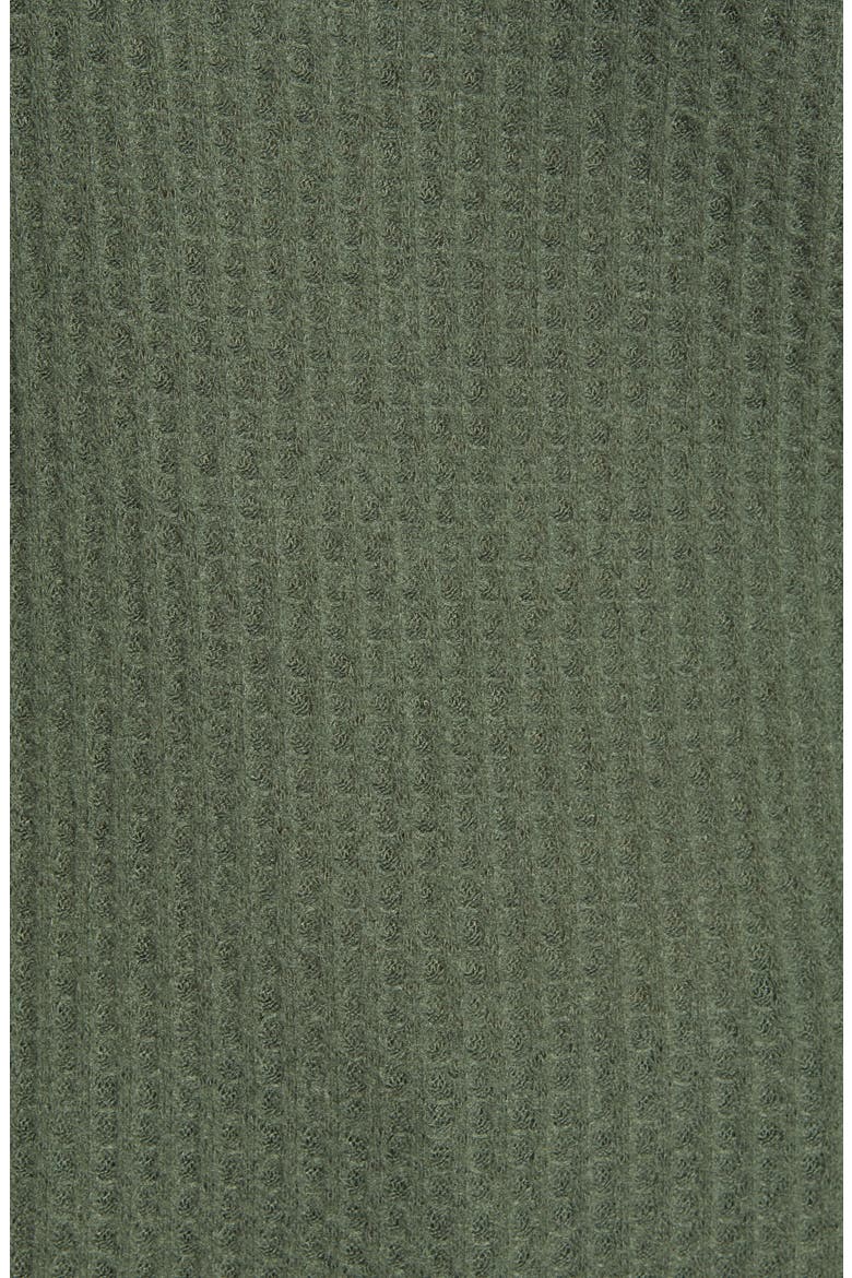 Thermal Knit Tunic, Alternate, color, ARMY GREEN