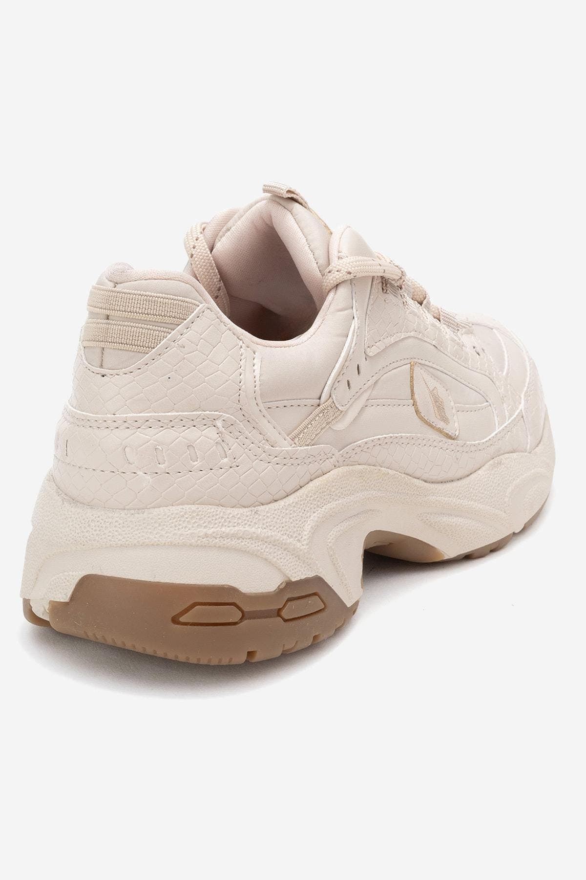 Bambi Printed Mesh Sneakers, Alternate, color, Sand Faux Leather