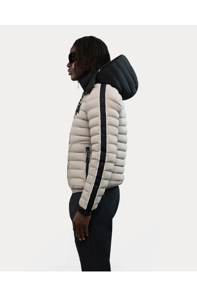 Uriage Lightweight Bomber Puffer, Alternate, color, Stone