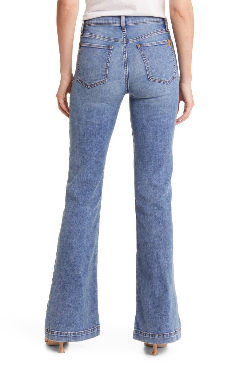 Joe's The Molly Ripped High Waist Flare Jeans, Alternate, color,