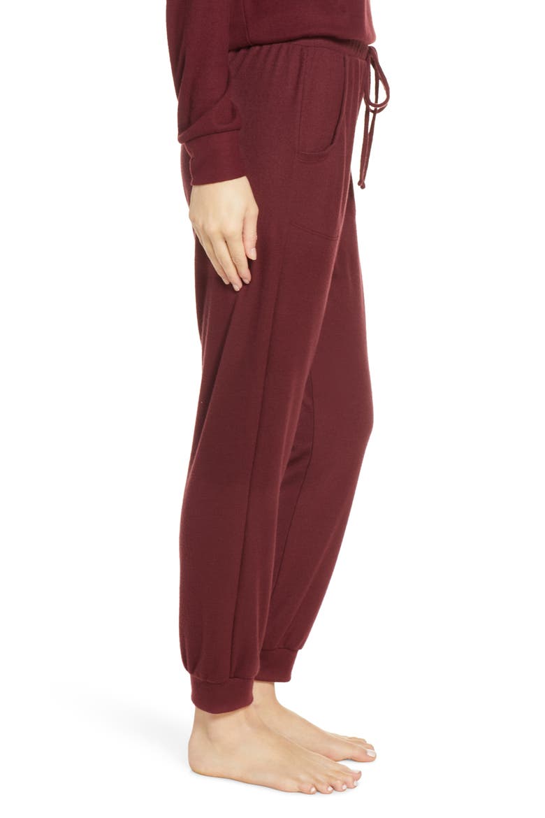 Mina the Runner Lounge Pants, Alternate, color, PORT