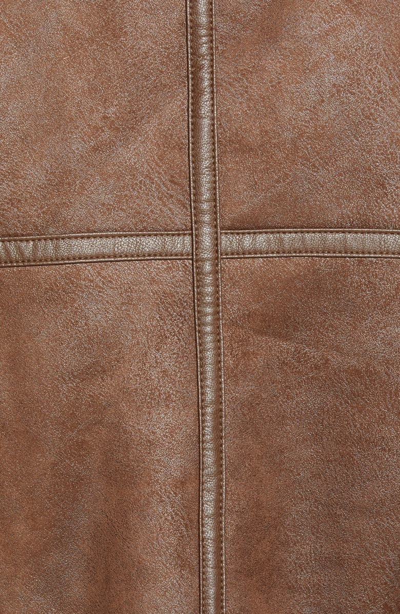 Sam Edelman Faux Shearling Moto Jacket, Alternate, color,