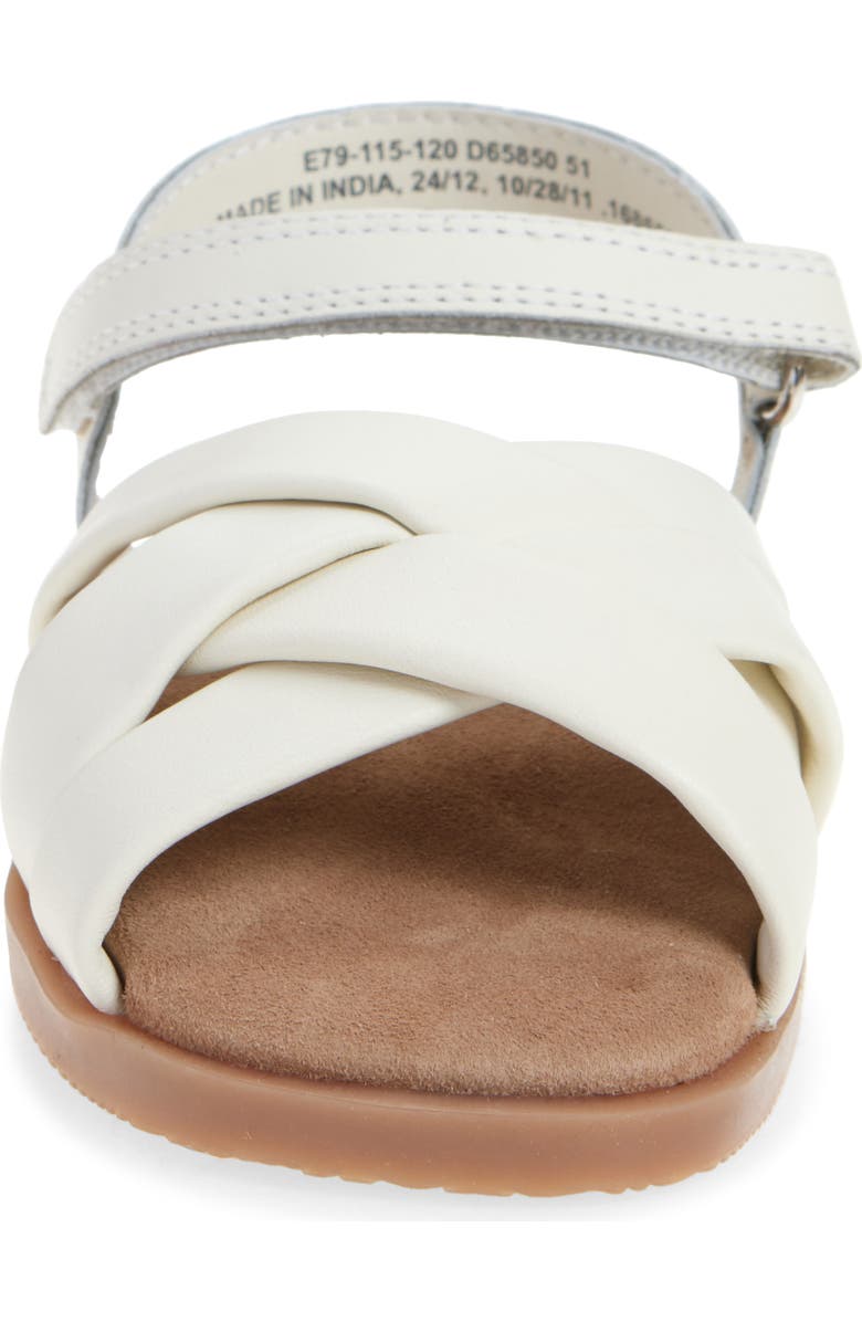 NEXT Kids' Ankle Strap Sandal, Alternate, color, Cream