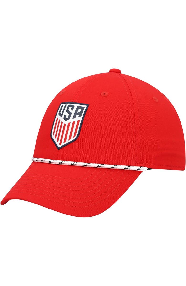 Nike Men's Nike Red USMNT Golf Legacy91 Adjustable Hat, Main, color,