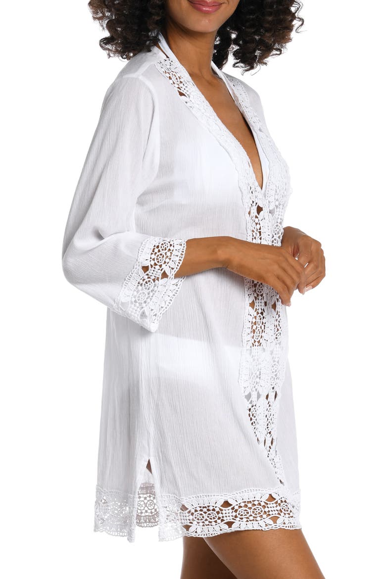 Island Fare Cover-Up Tunic, Alternate, color, WHITE