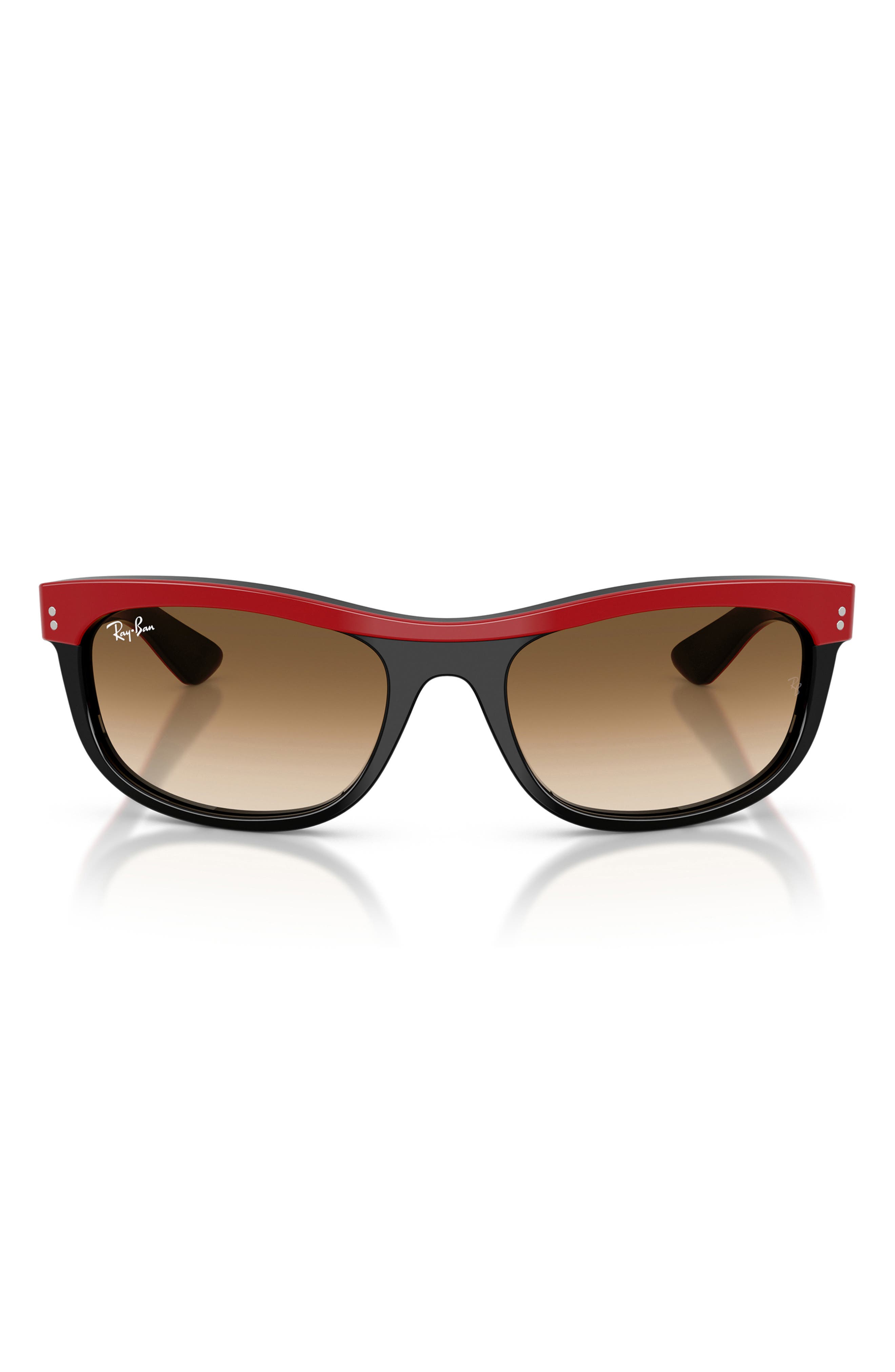 RED ON BLACK / CLEAR