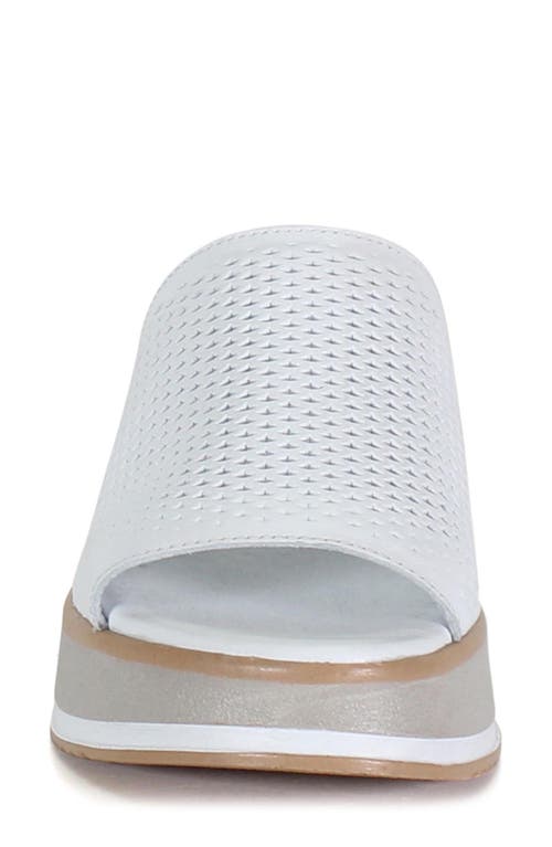 Diba True Pa Cific Platform Sandal In White