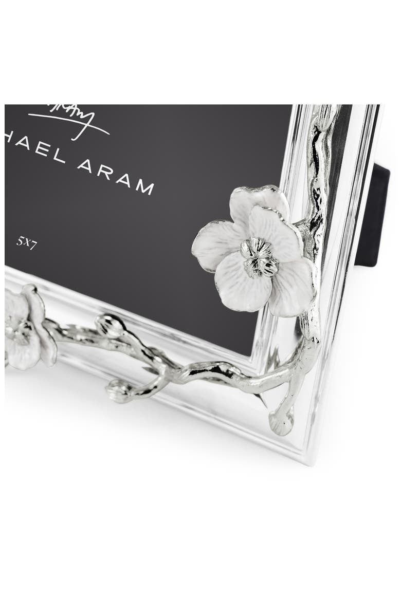 Silver Orchid 5x7 Picture Frame, Alternate, color, SILVER
