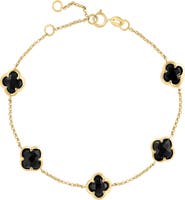 EFFY 14K Yellow Gold ,Onyx Bracelet