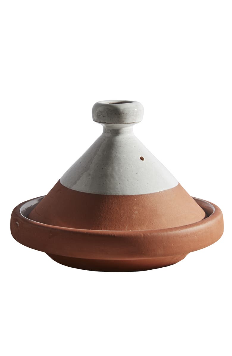 Verve Culture Cooking Tagine for Two, Main, color, White