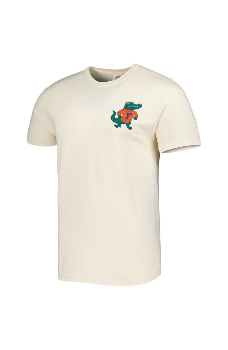 IMAGE ONE Men's Cream Florida Gators Vault Vintage Comfort Color T-Shirt, Alternate, color, 
