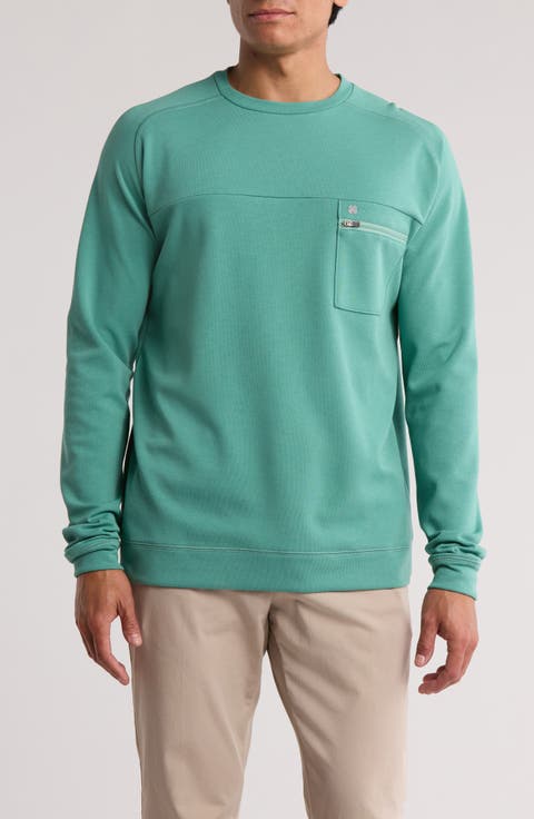 Crue Long Sleeve Golf T-Shirt
