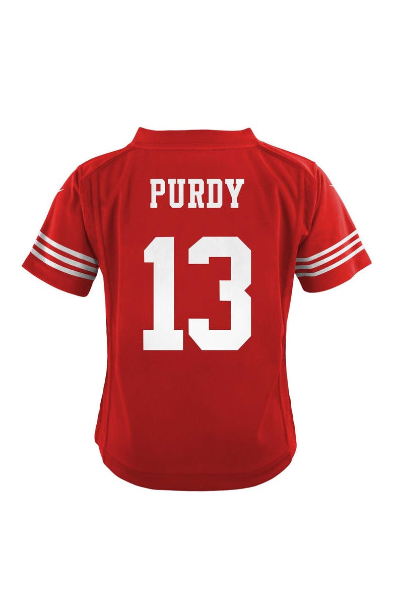 Nike Toddler Nike Brock Purdy Scarlet San Francisco 49ers Game Jersey, Alternate, color, Scarlet