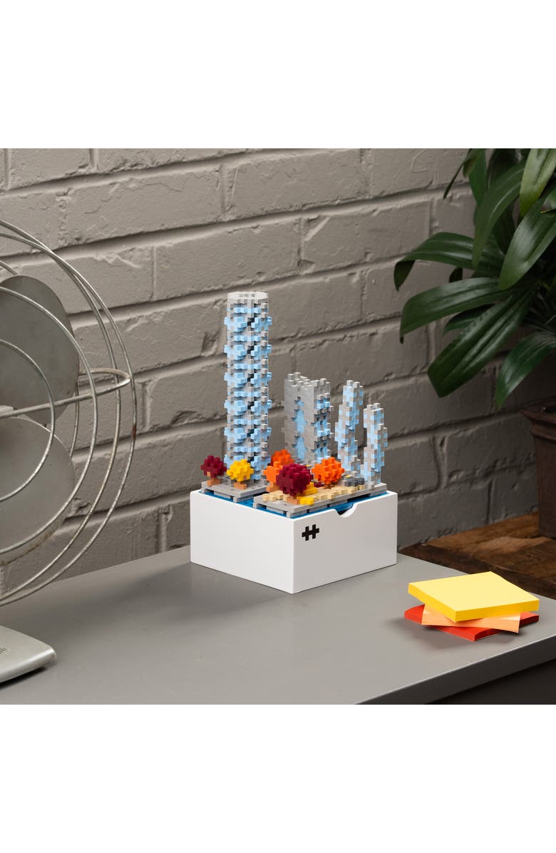 Plus-Plus USA Isoscapes Metropolis Building Set, Alternate, color, Metropolis