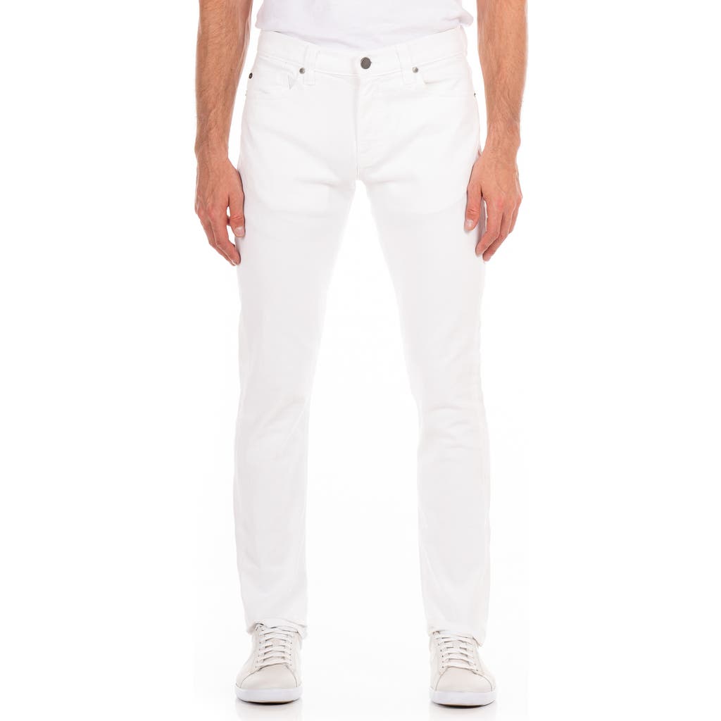 Fidelity Denim Torino Slim Fit Jeans In White
