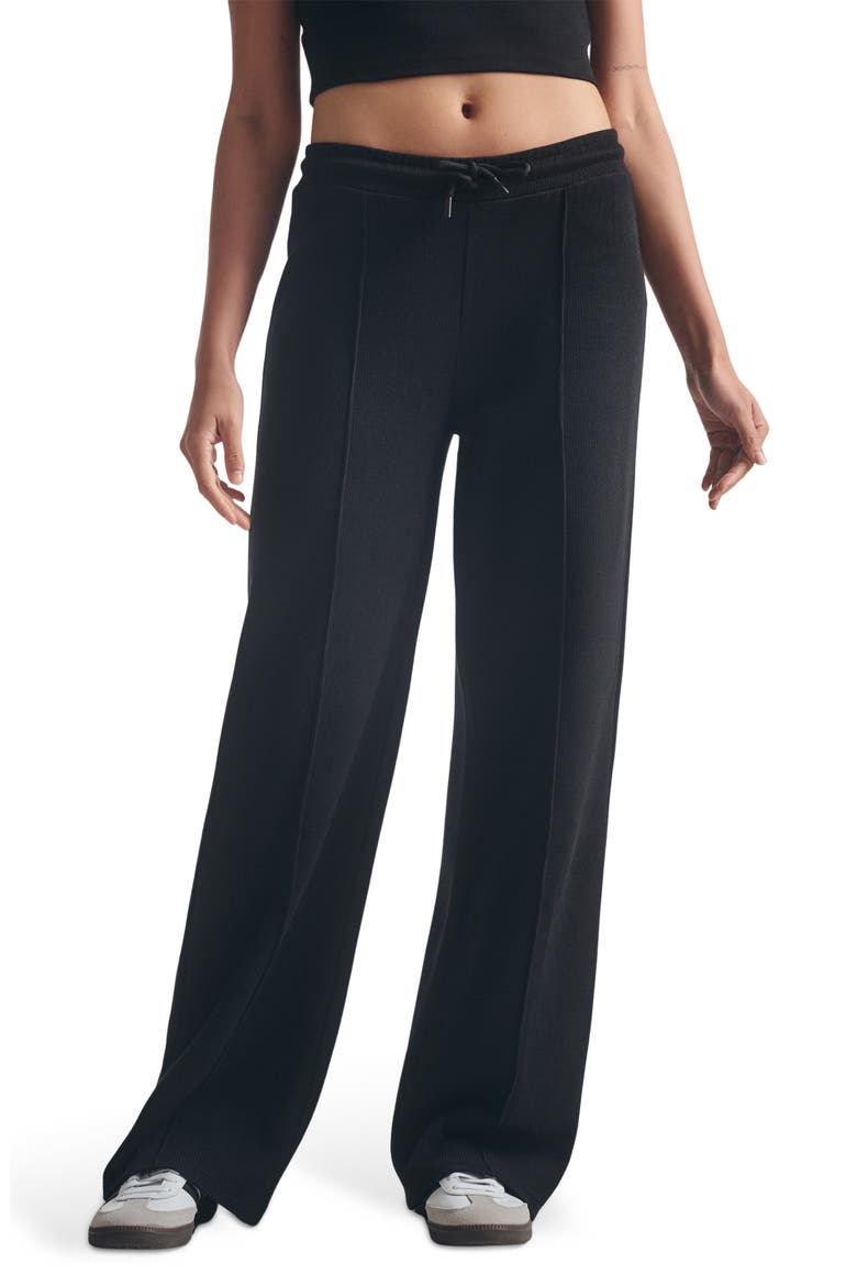 Seamed Sweatpanrs, Main, color, BLACK