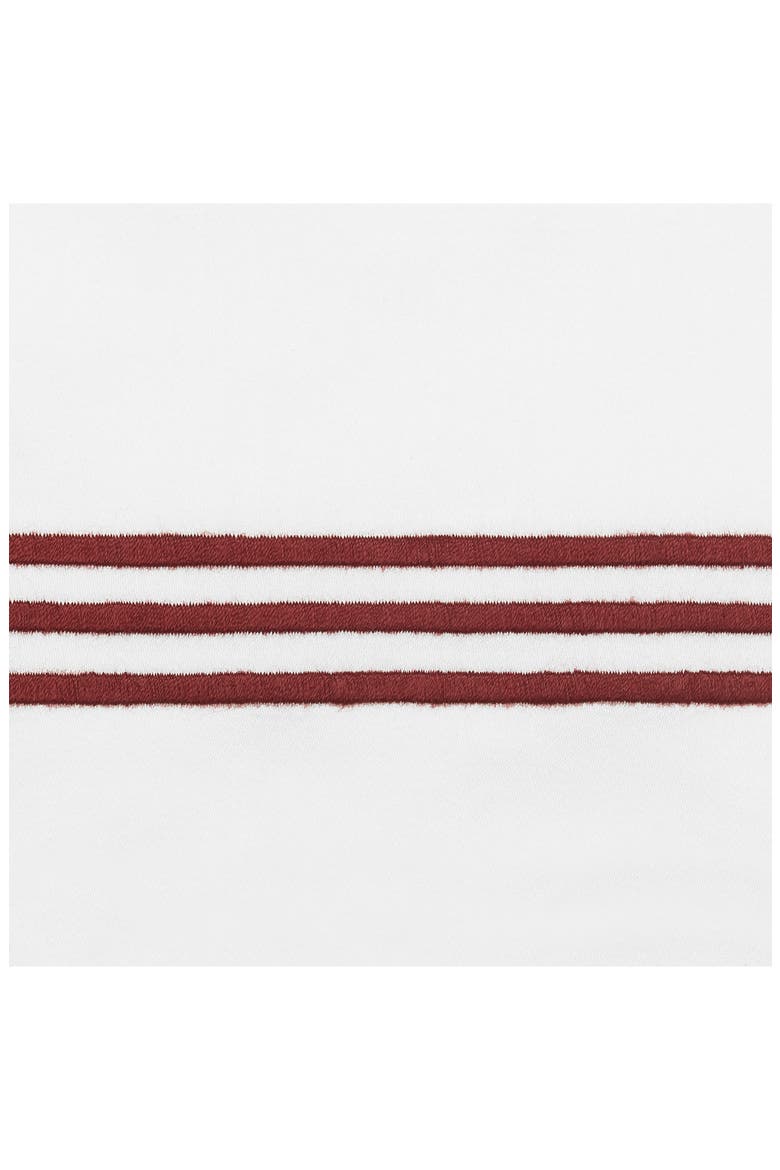 Bel Tempo Pillow Sham, Alternate, color, RED