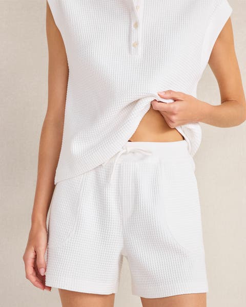 Organic Cotton Bold Waffle Shorts