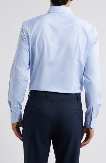 Hank Slim Fit Stripe Dress Shirt