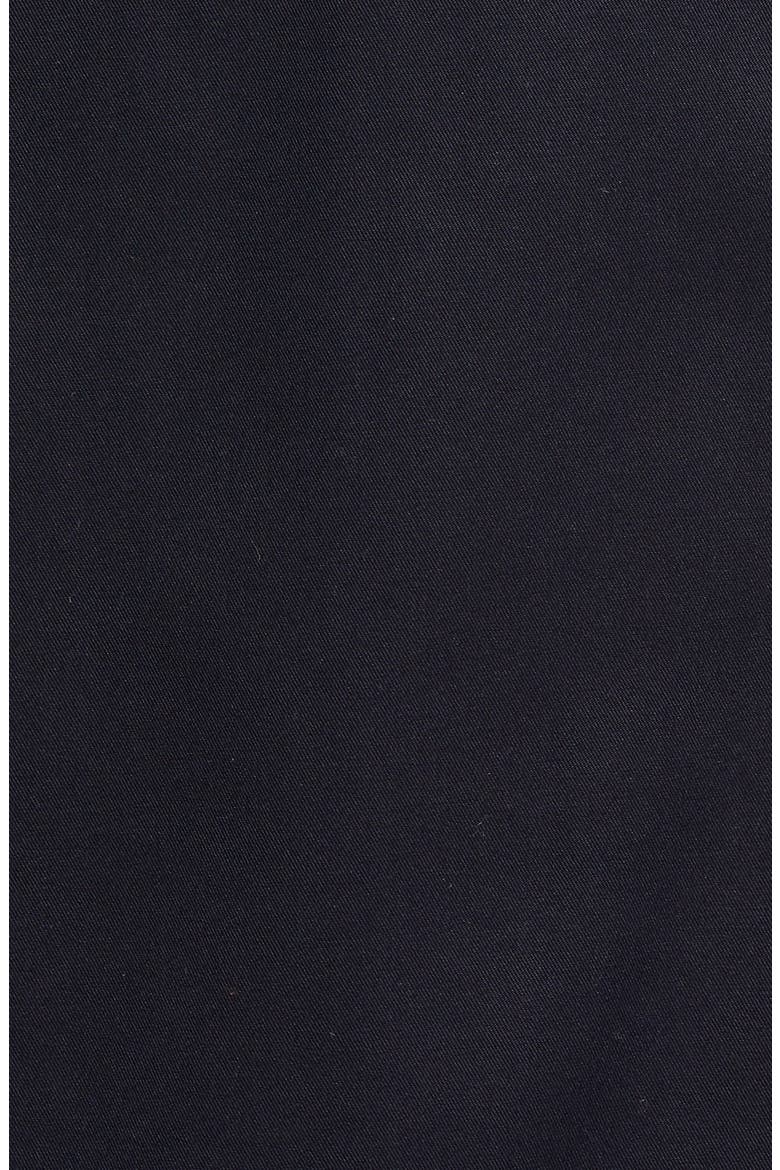 Hooded Trench Coat, Alternate, color, NAVY