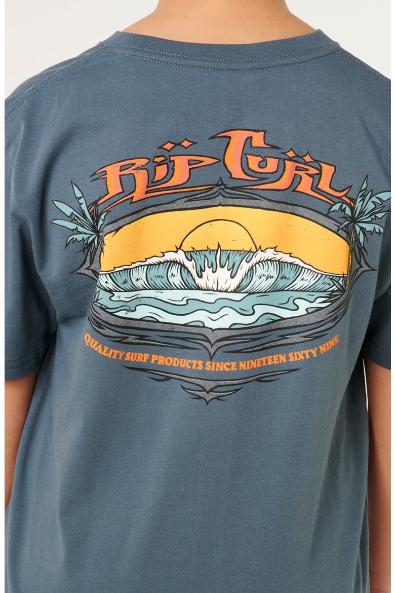 Kids' Hazed and Tubed Graphic Tee, Alternate, color, PINE NIGHT