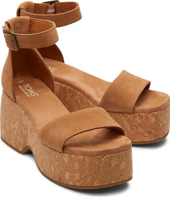 Laila Cork Platform Sandal