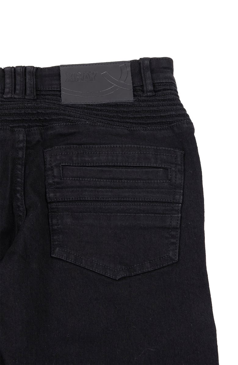 XRAY Moto Distressed Fashion Jeans, Alternate, color, 