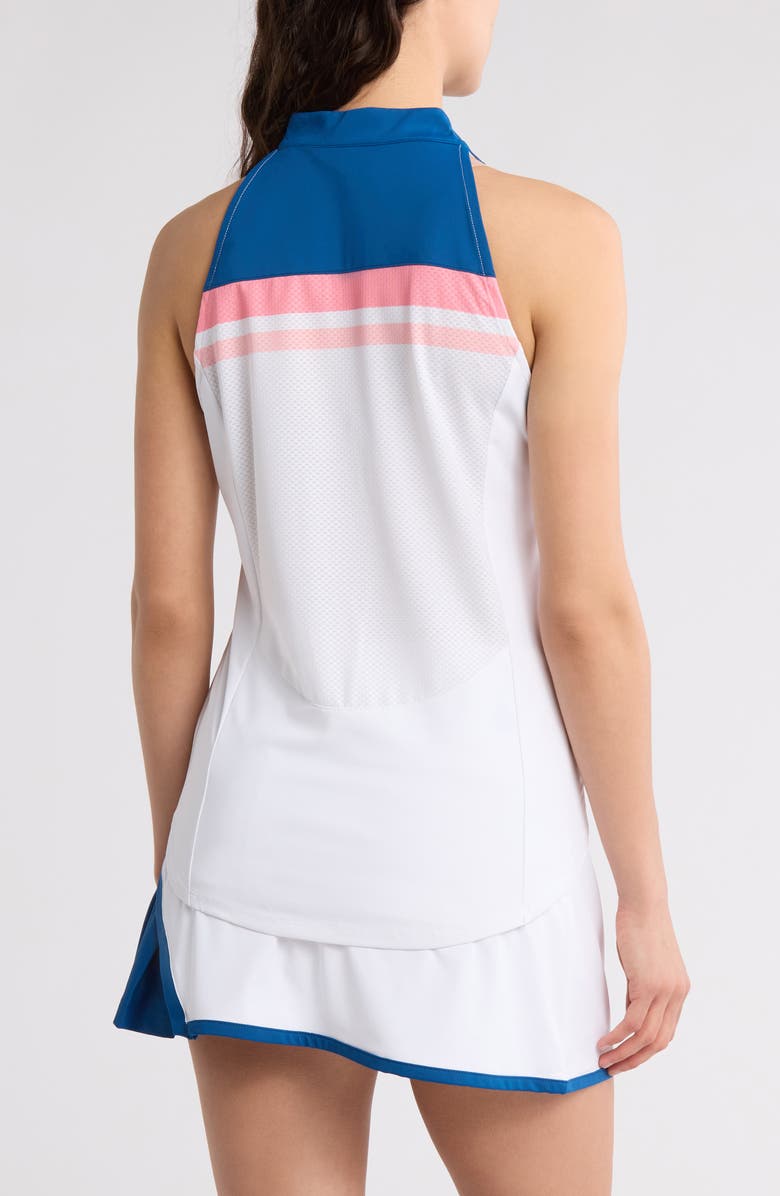 Original Penguin Colorblock Quarter Zip Tank, Alternate, color, 