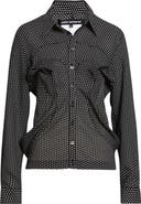 Junya Watanabe Polka Dot Georgette Button-Up Shirt