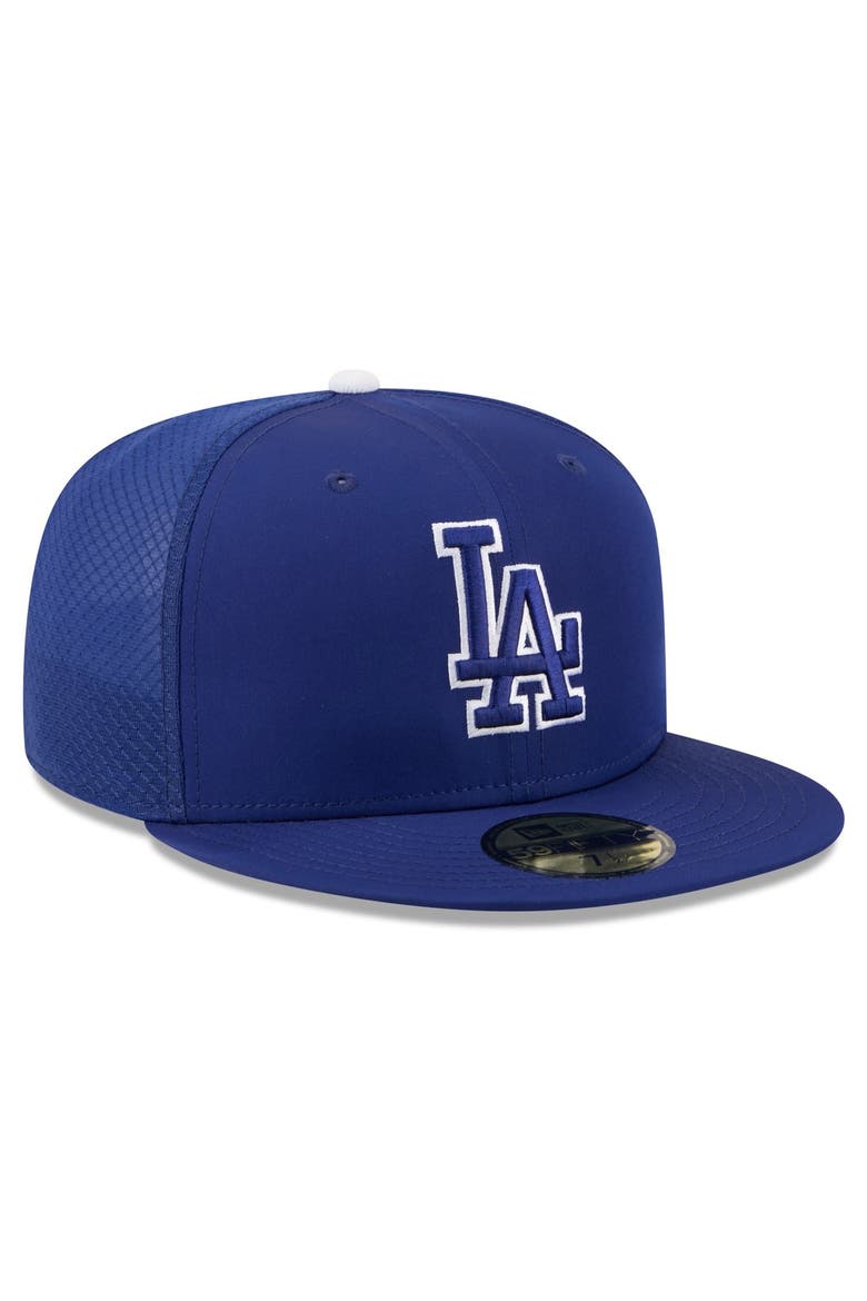 Youth New Era Royal Los Angeles Dodgers Batting Practice 59FIFTY Fitted Hat, Alternate, color, Royal