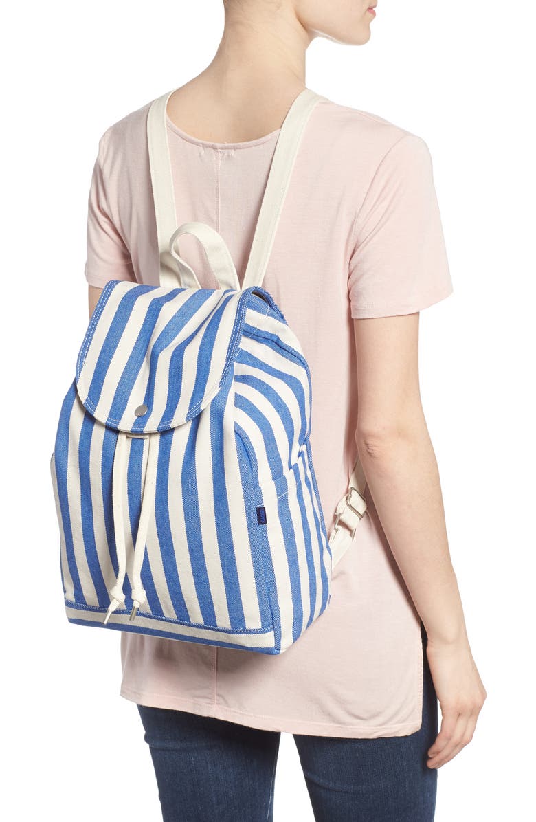 Baggu Drawstring Canvas Backpack, Alternate, color,