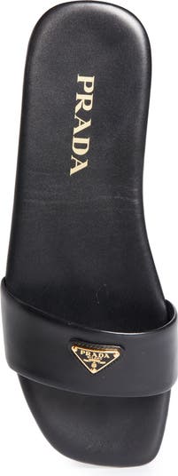 Triangle Logo Slide Sandal