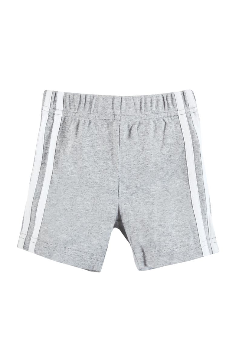 Hudson Baby Shorts-Bottoms 4-Pack, Alternate, color, Heather Gray Black