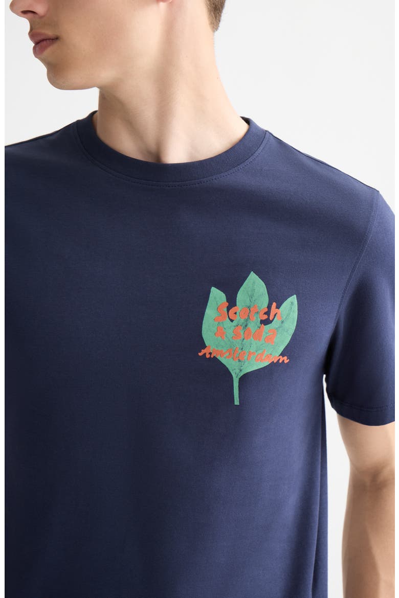 Regular Fit Graphic T-Shirt, Alternate, color, PEACOAT
