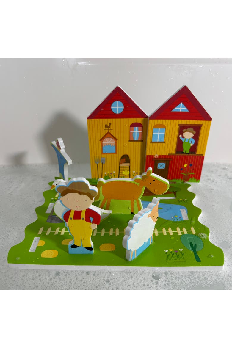 Bath Time, Build & Play, On The Farm, Water Toy, Kids 3+, Alternate, color, Multicolored