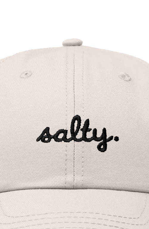 Shop Dalix Salty Embroidered Everyday Hat In Beige