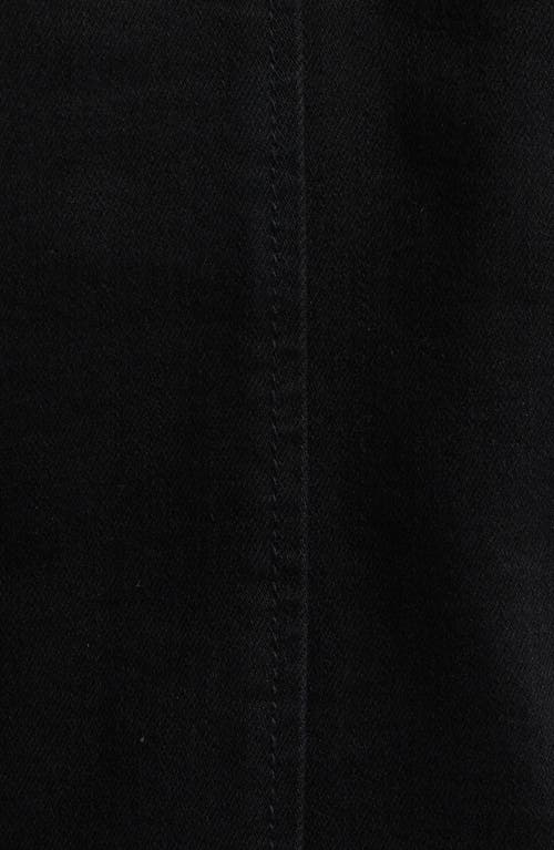Hidden Jeans Denim Biker Jacket In Black
