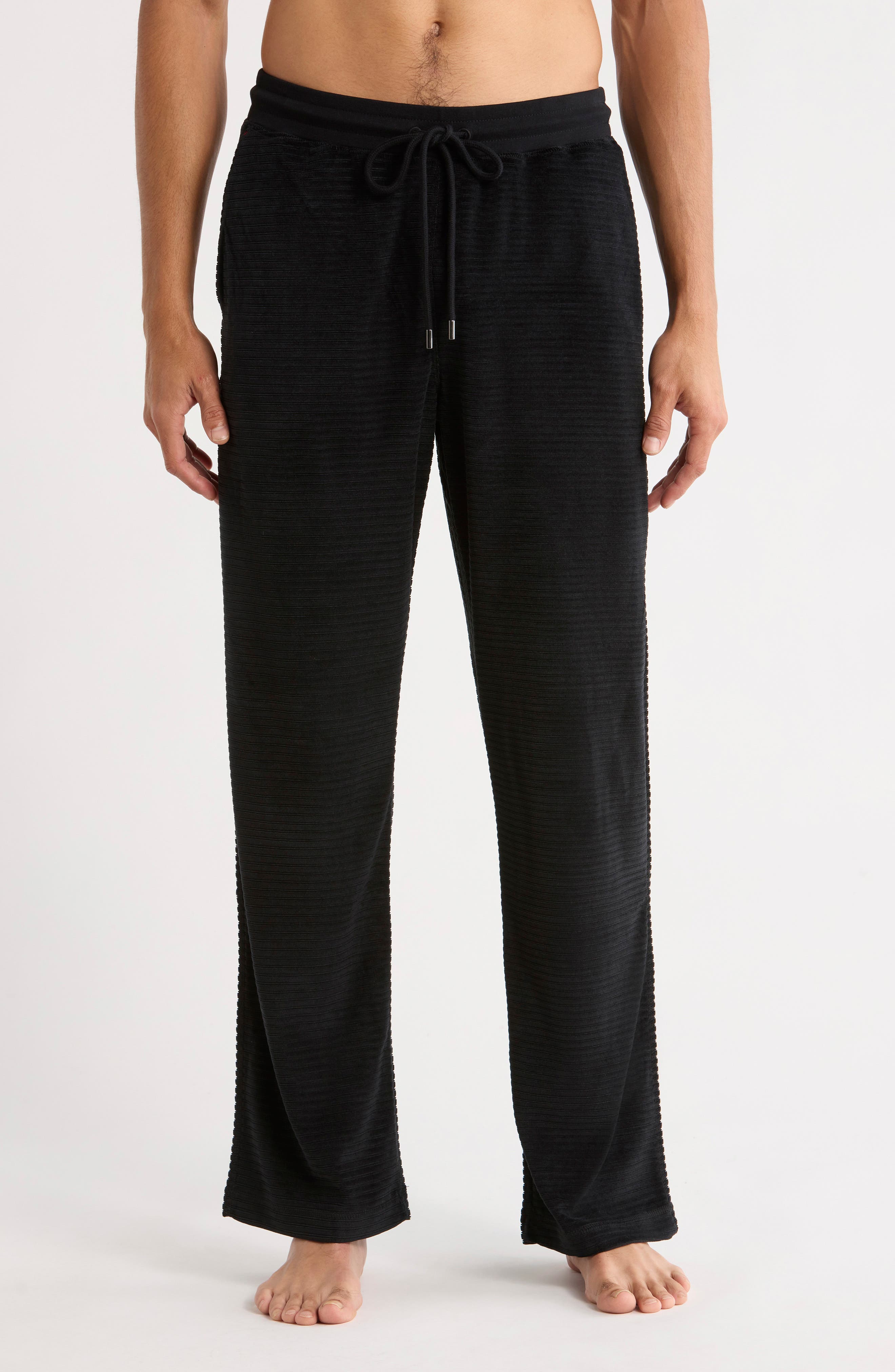 Daniel Buchler Textured Knit Pants