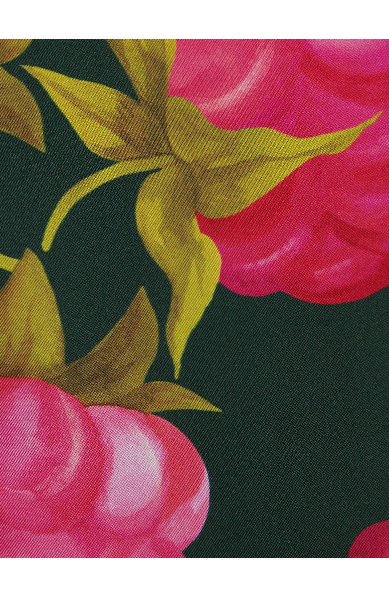 La DoubleJ The Kaftan With Feathers Lampone Emerald, Alternate, color, 