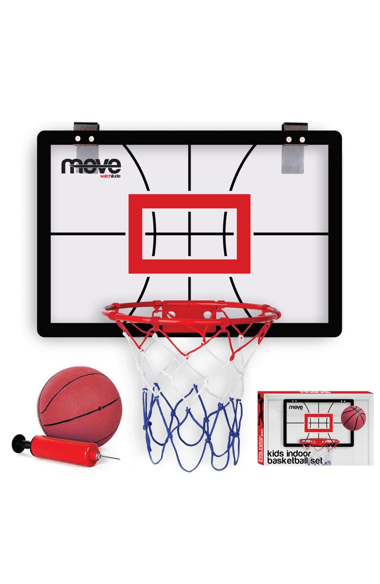 watchitude Kids Indoor Basketball Hoop Set Ages 6+, Main, color, 