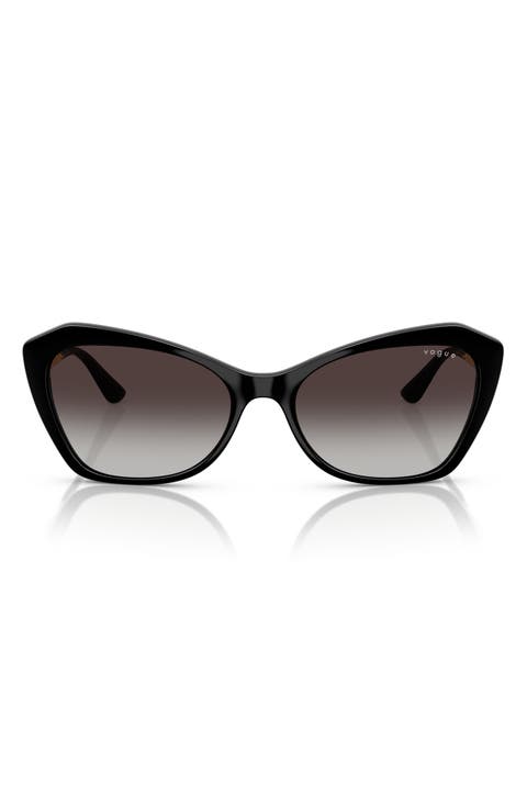 56mm Cat Eye Sunglasses