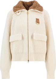 Barbour Marla Knit Bomber Jacket